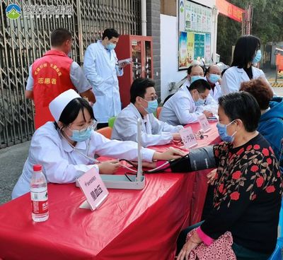 金橋石油苑 為業主辦實事，健康義診暖人心